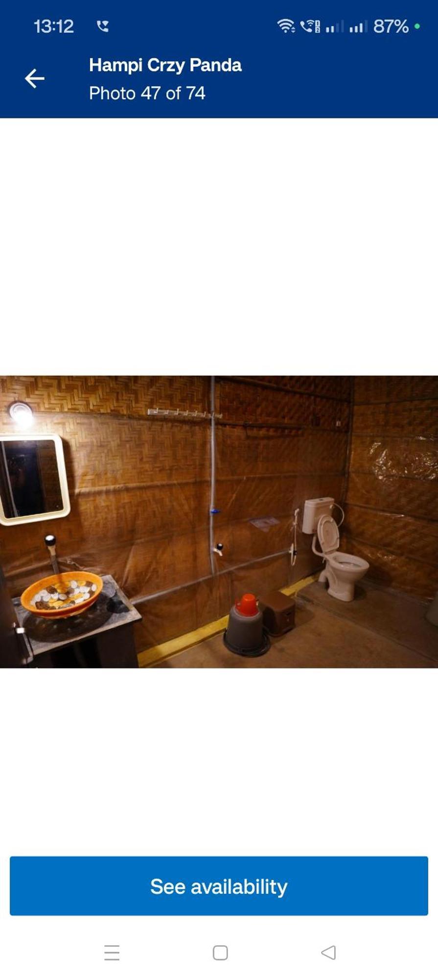 Lazy Panda Hotel Hampi Luaran gambar
